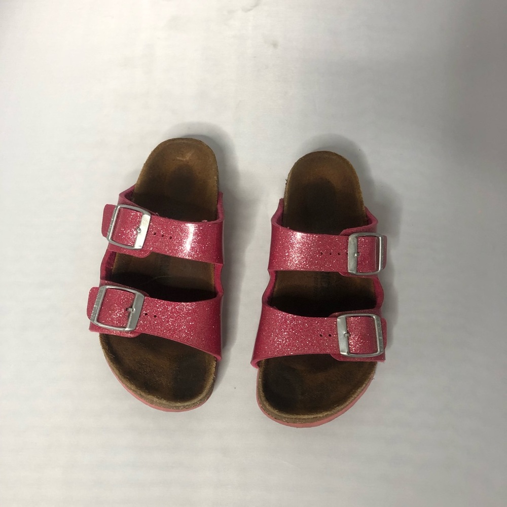 Birkenstock Arizona Girl’s Pink Glitter